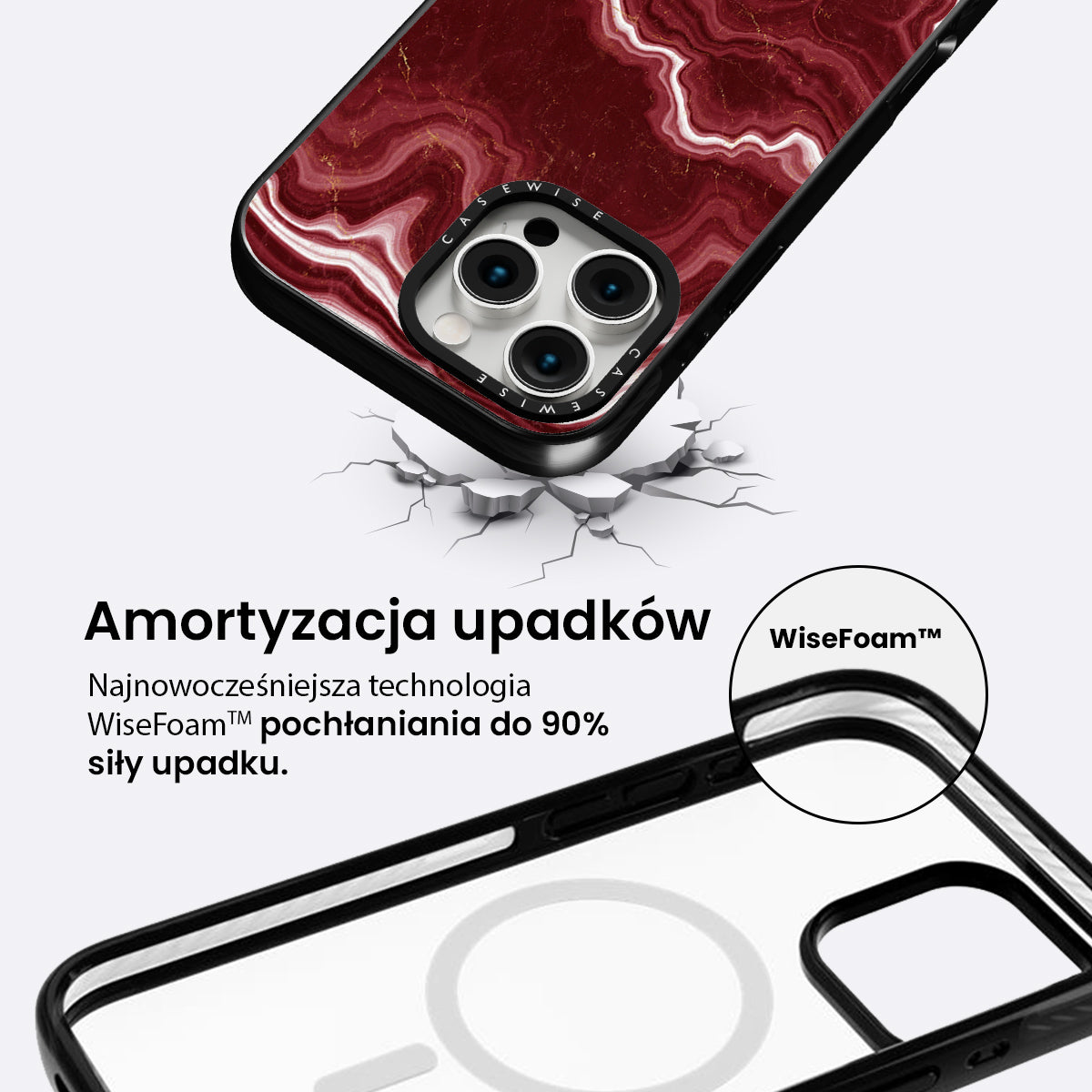 Red Agate Texture 09 - Etui