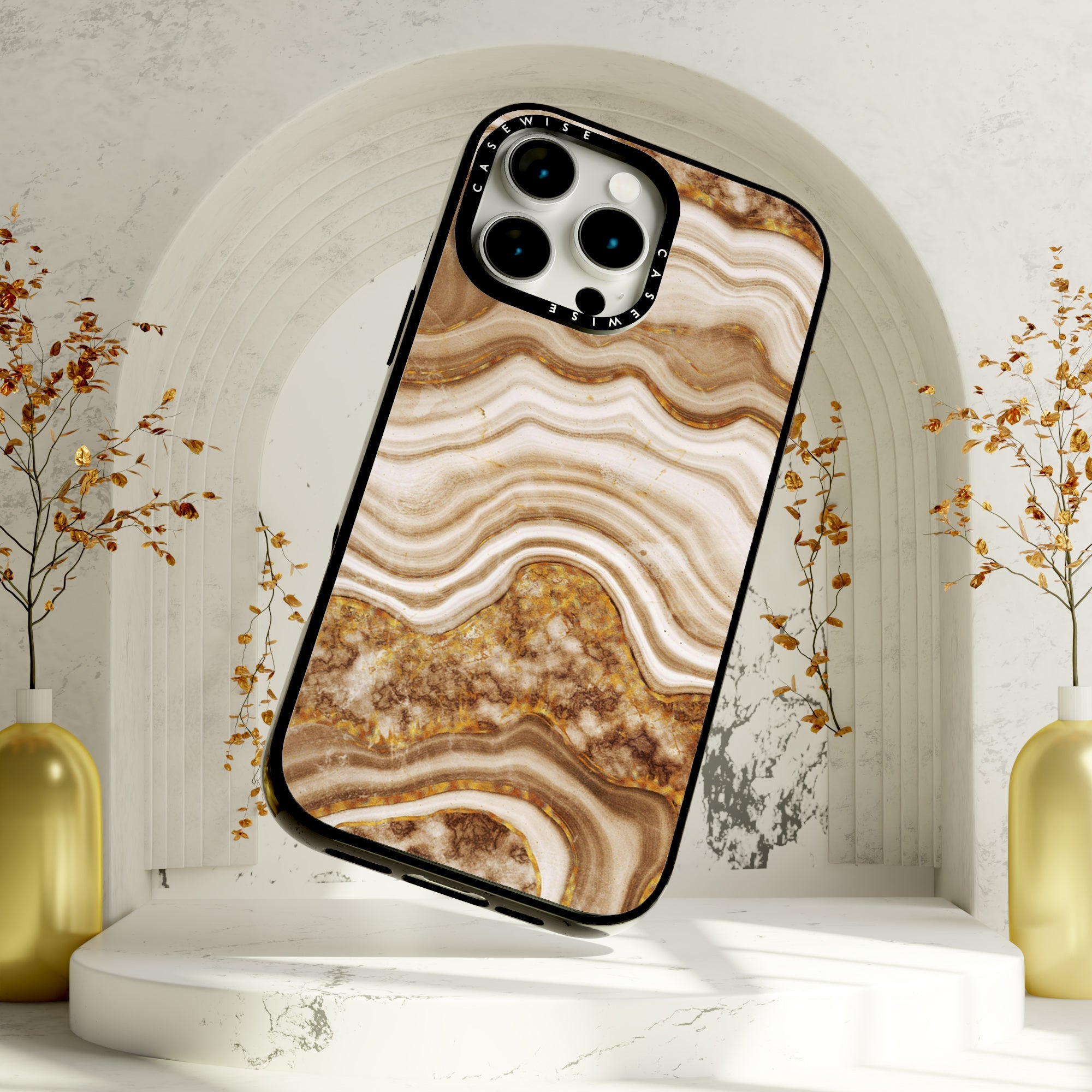 Golden Agate Texture 08 - Etui