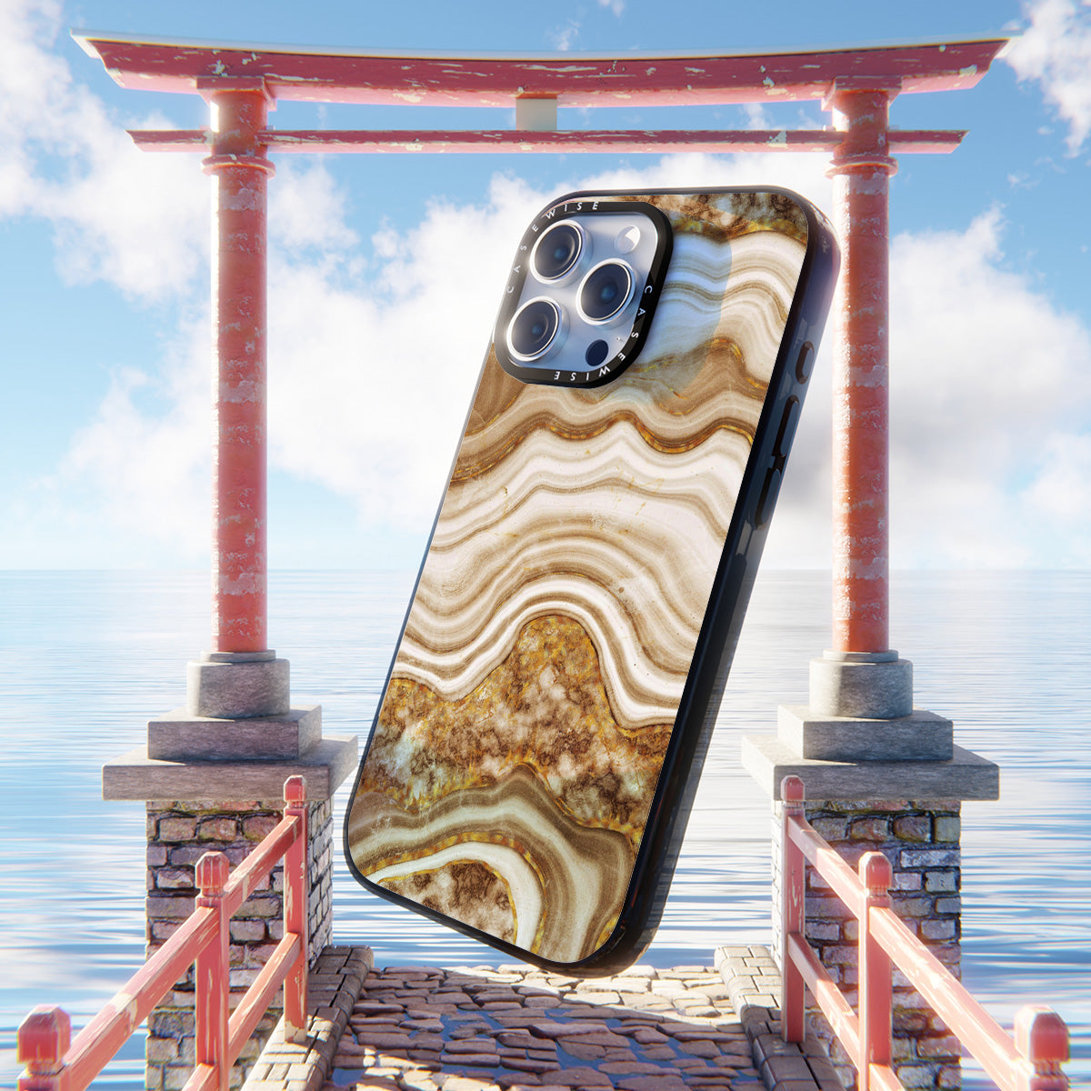 Golden Agate Texture 08 - Etui