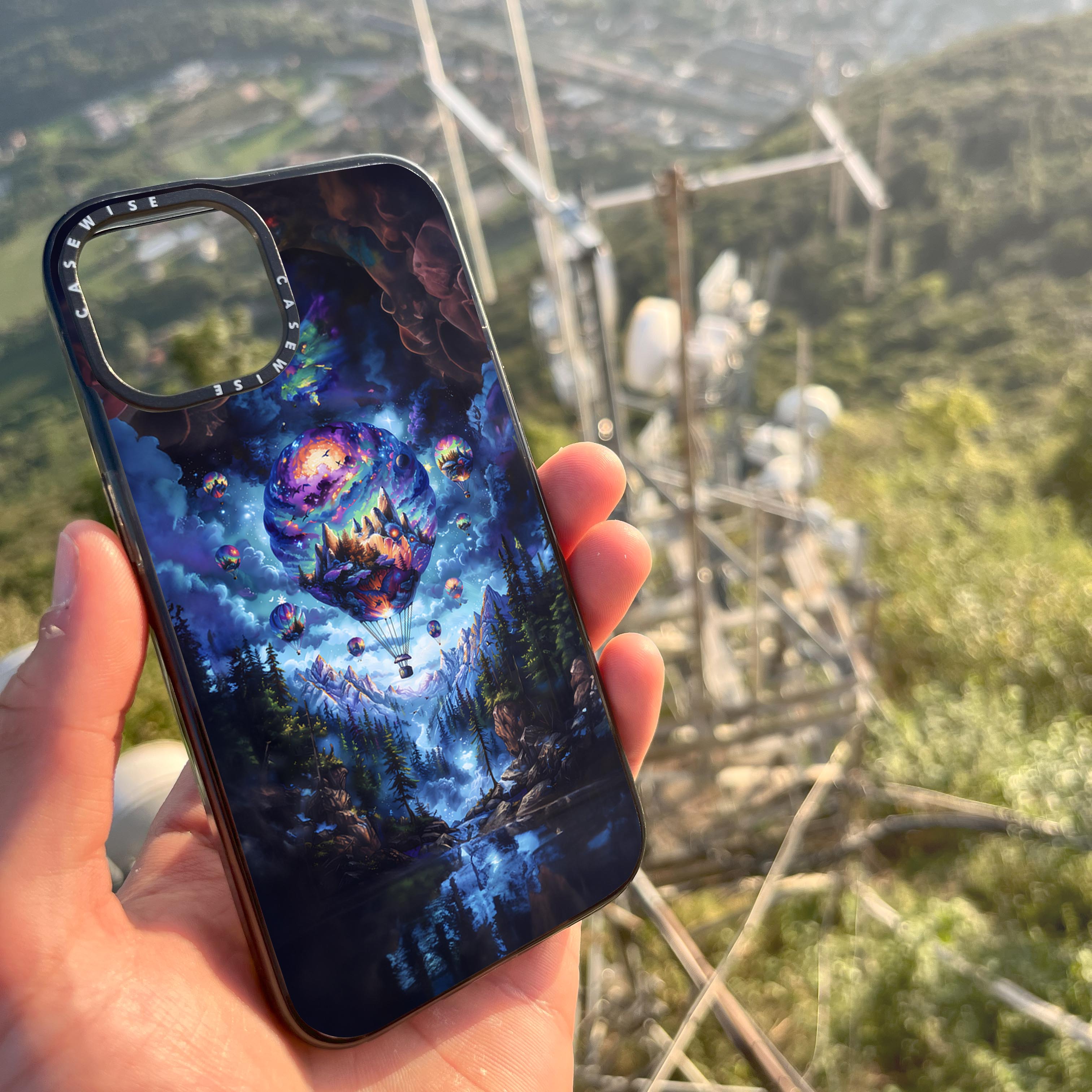 Hot Air Galaxy Balloons - Etui