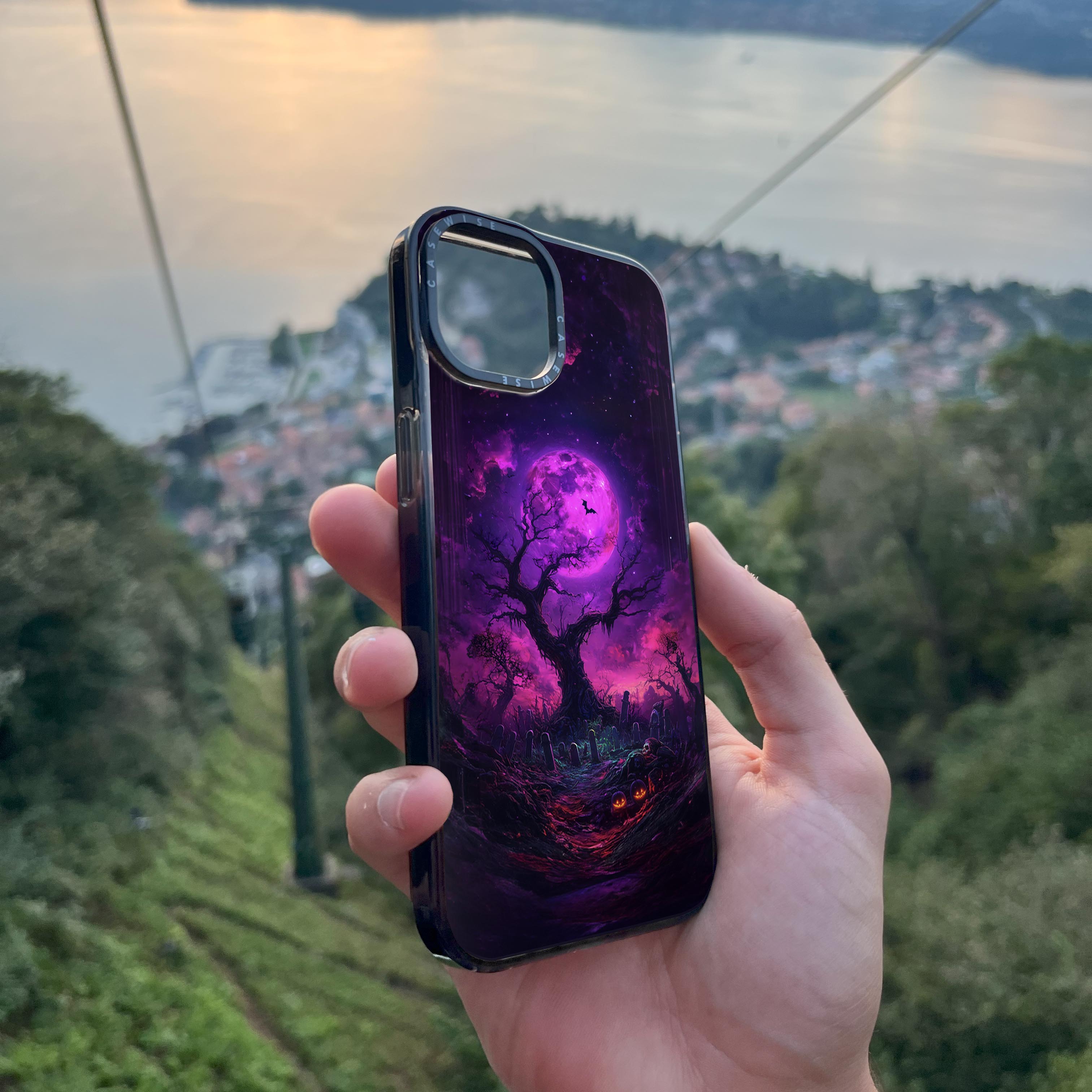 Purple Midnight Tree - Etui