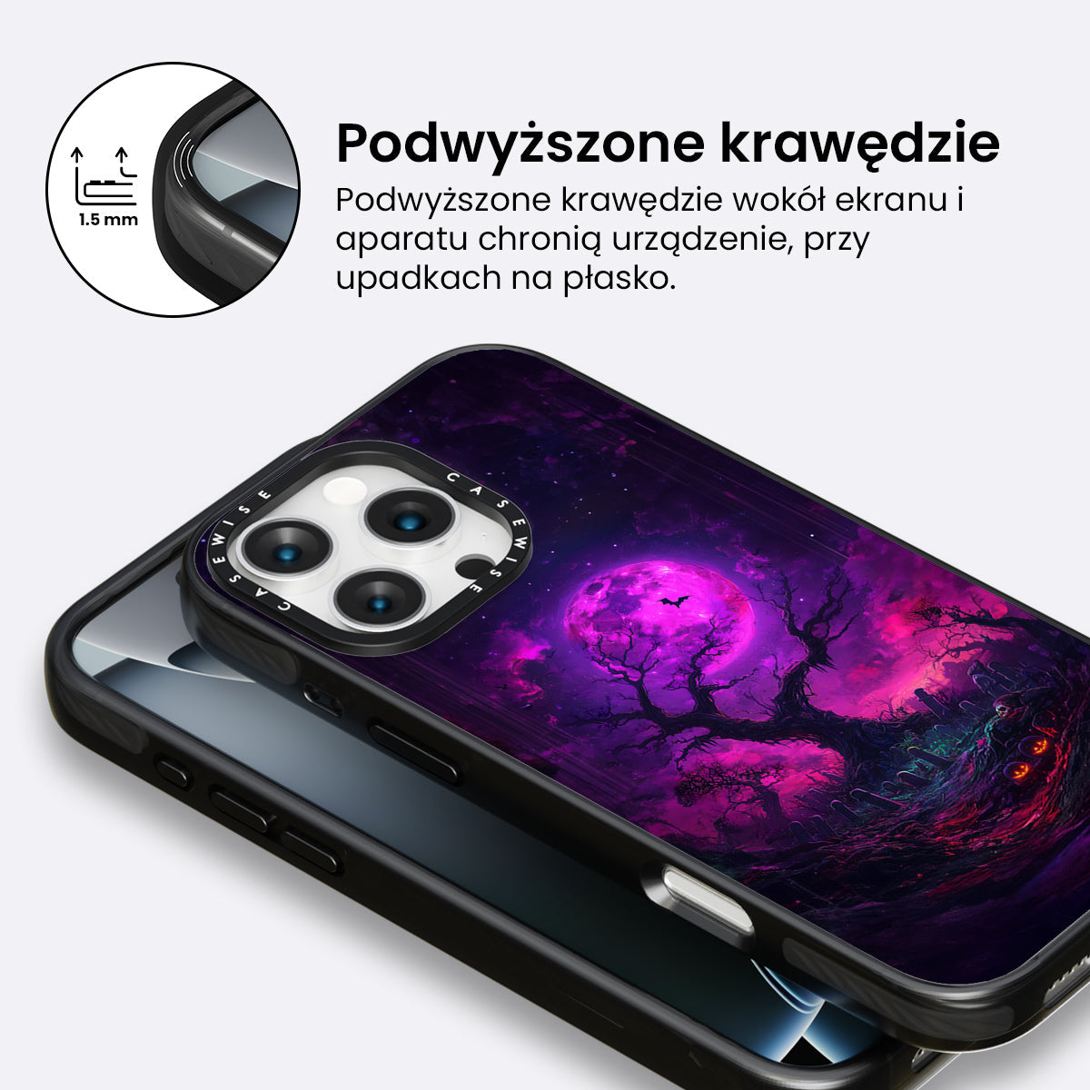 Purple Midnight Tree - Etui