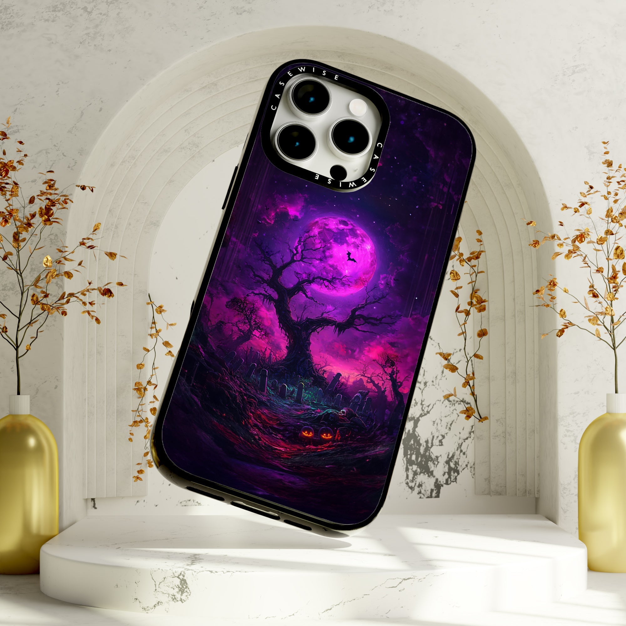 Purple Midnight Tree - Etui