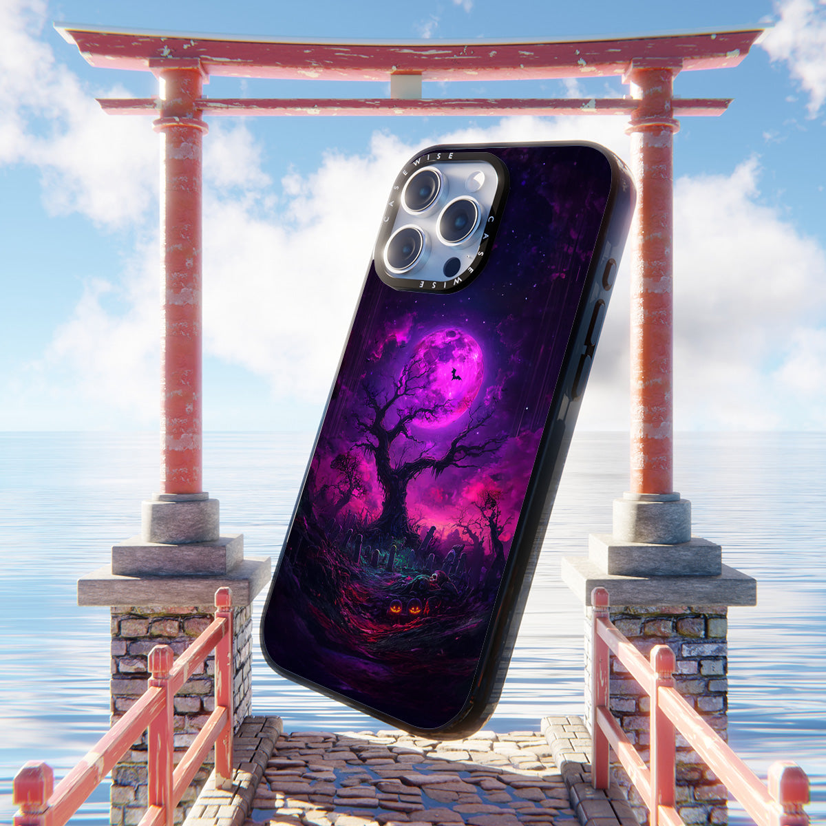 Purple Midnight Tree - Etui