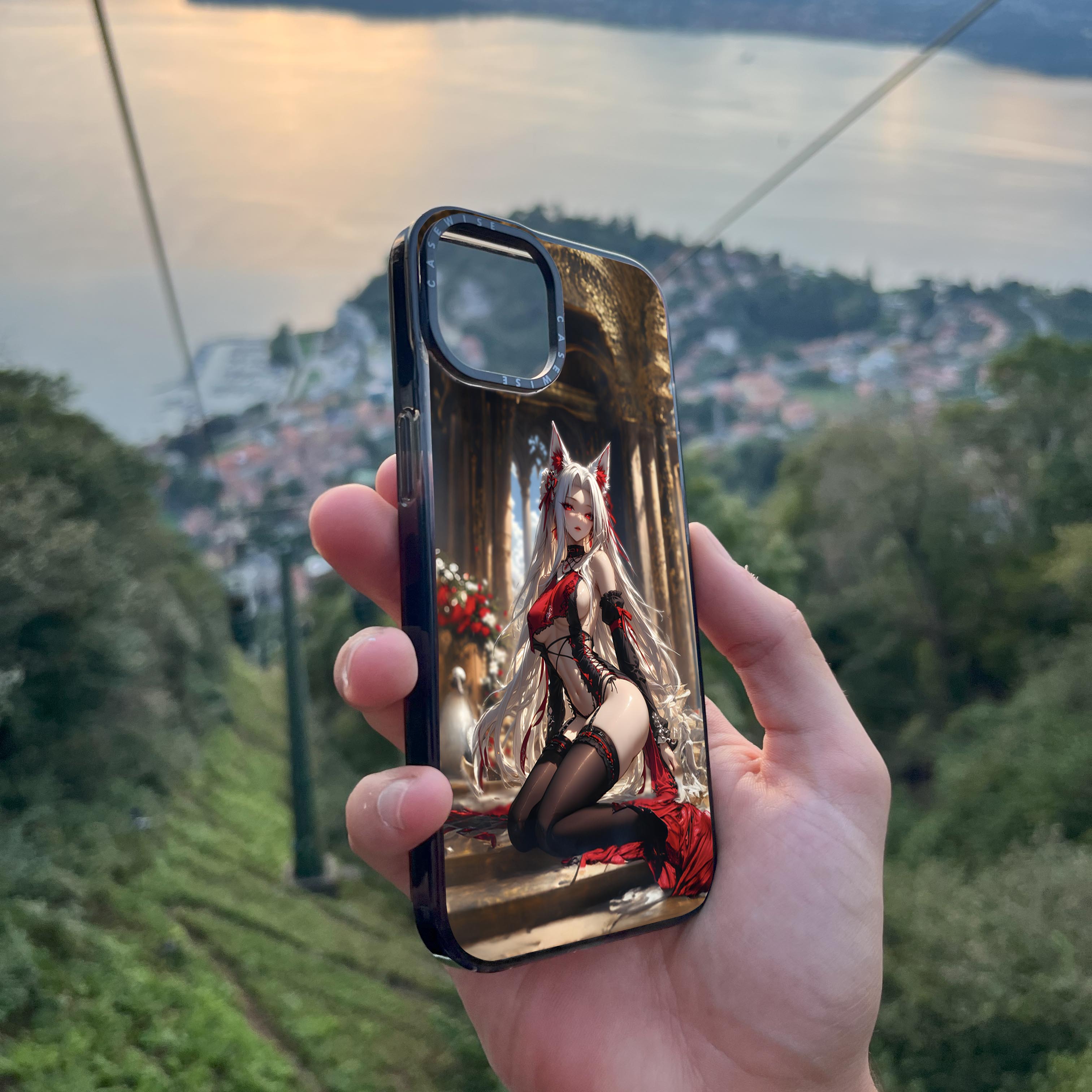 Japanese Anime Fox Girl - Etui