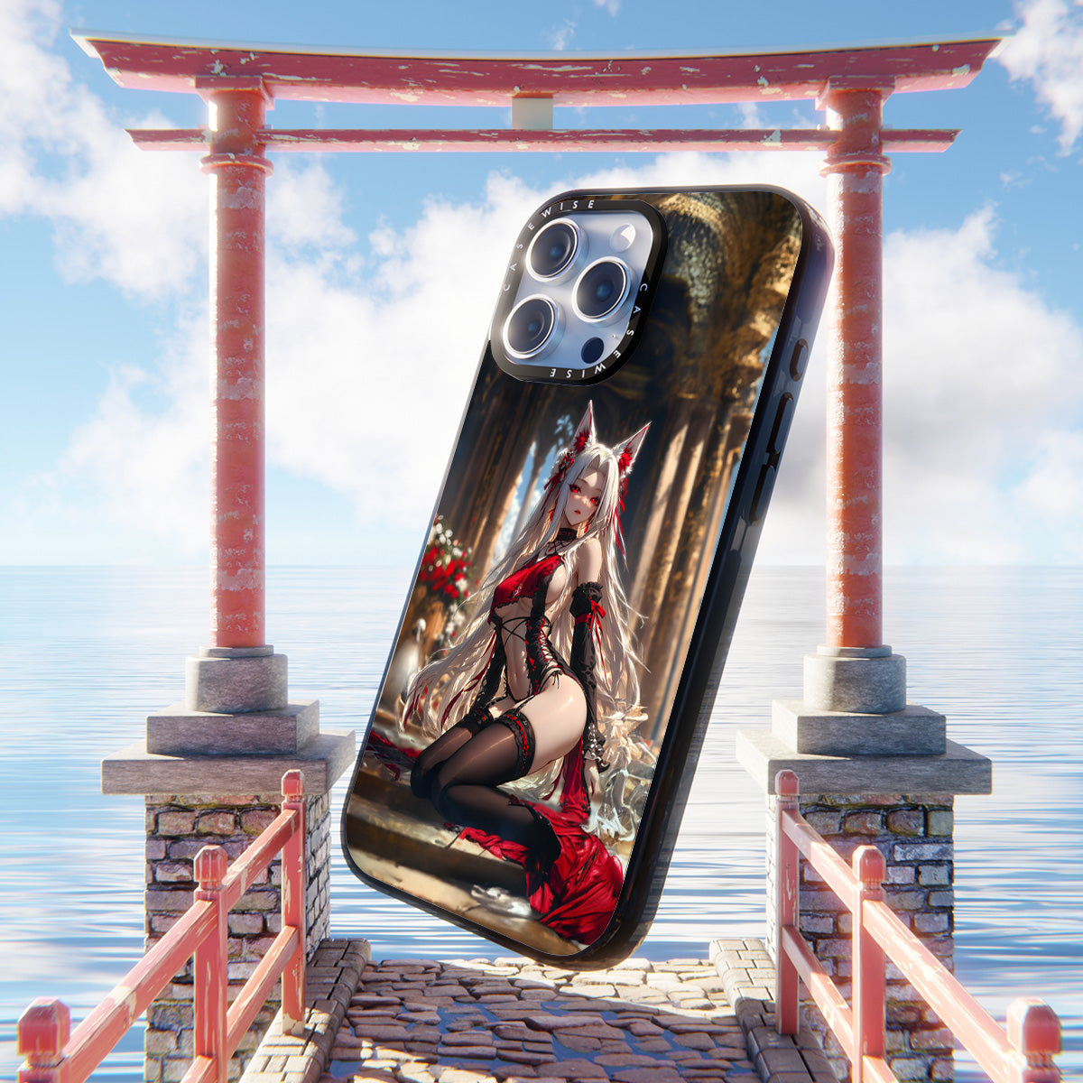 Japanese Anime Fox Girl - Etui