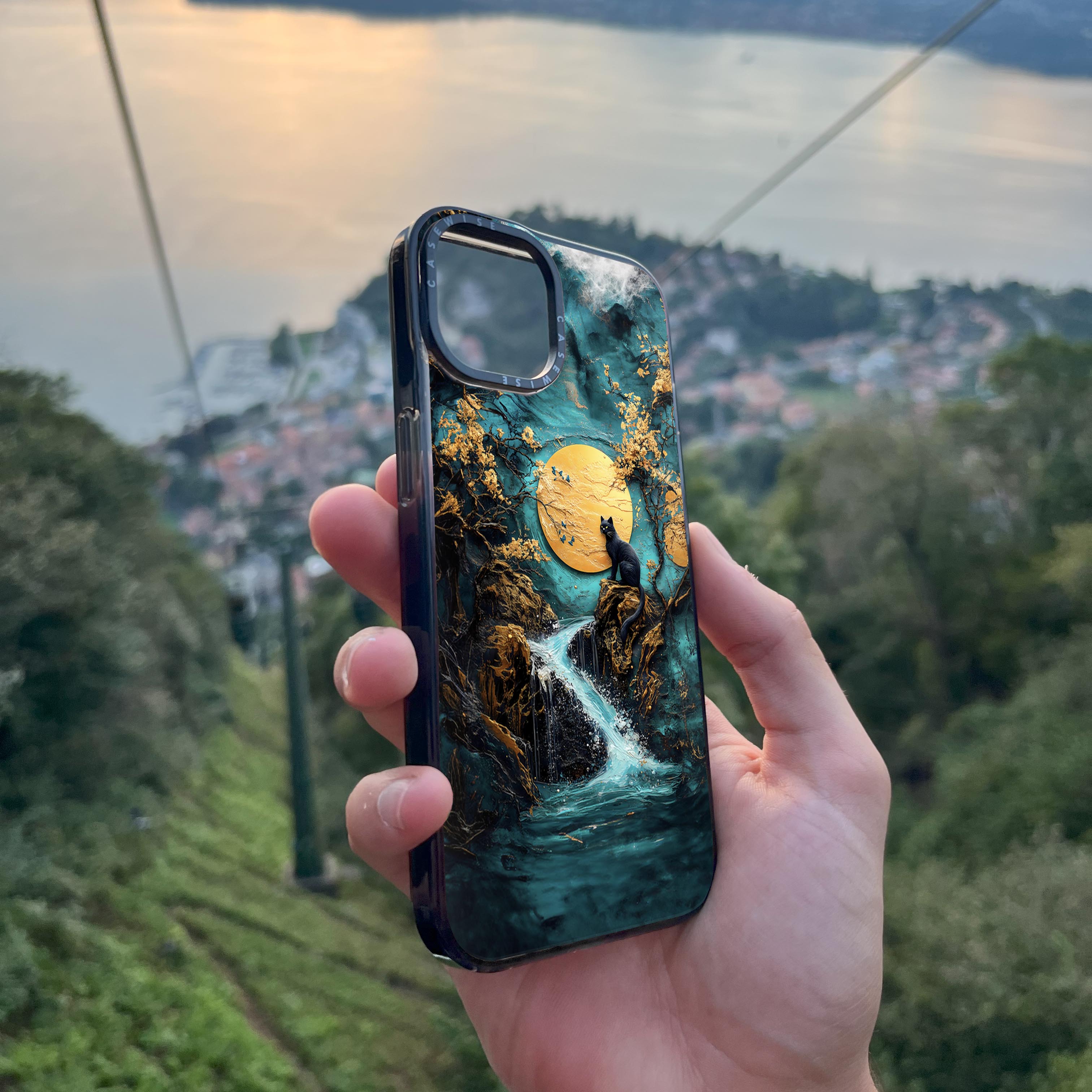 Emerald Flux Black Kitty - Etui