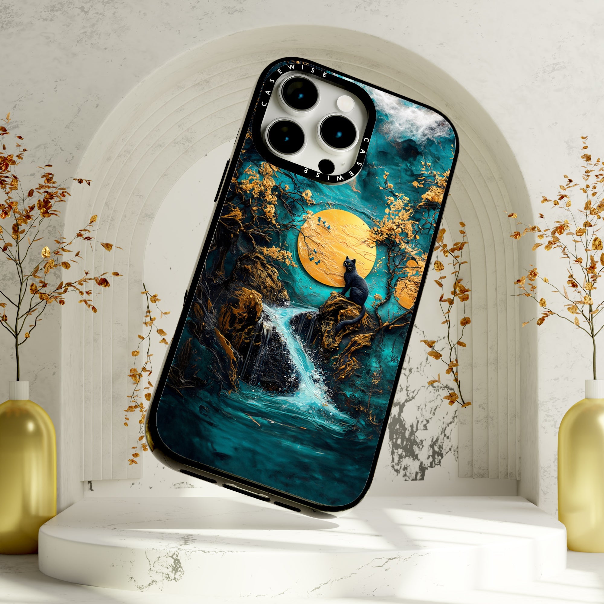 Emerald Flux Black Kitty - Etui