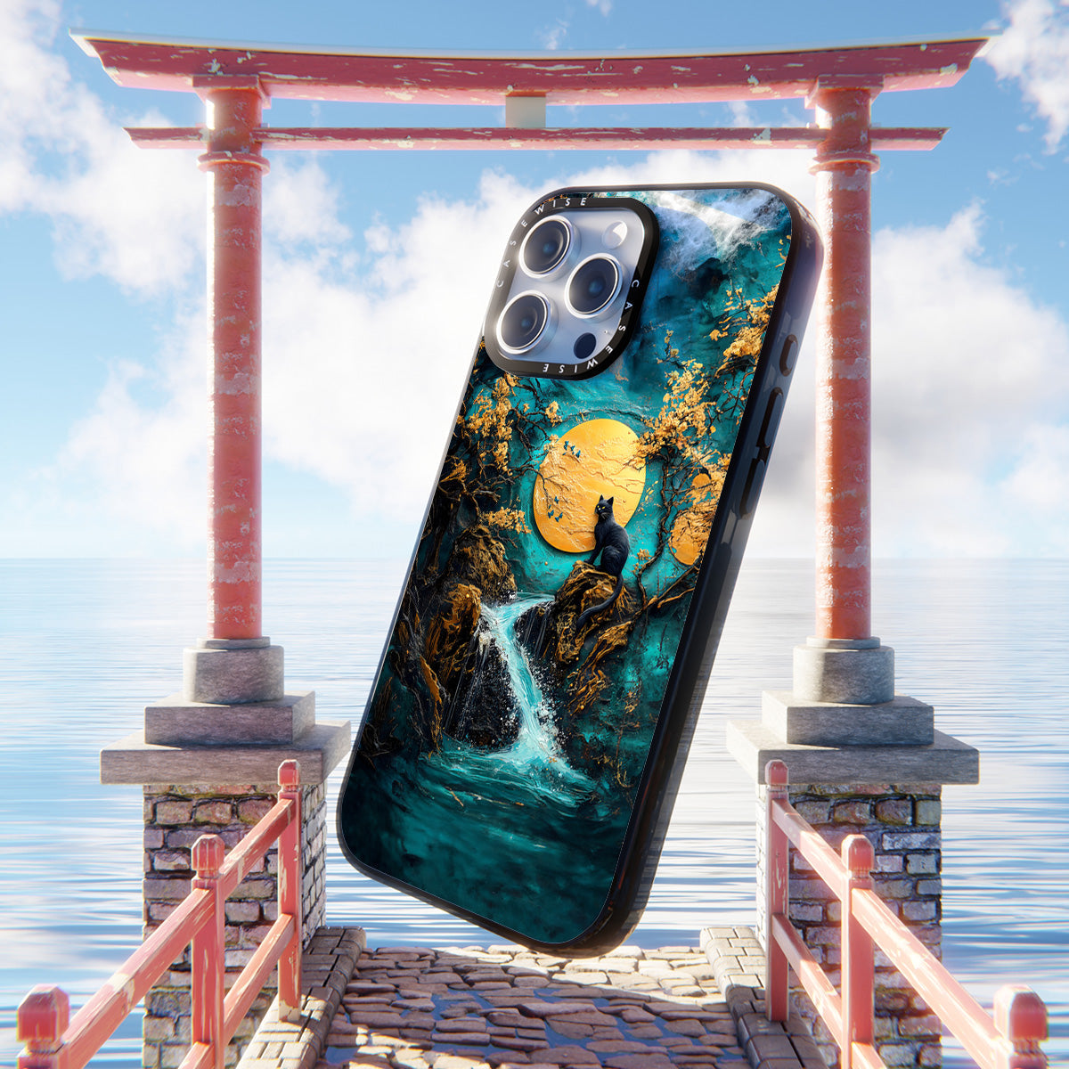 Emerald Flux Black Kitty - Etui