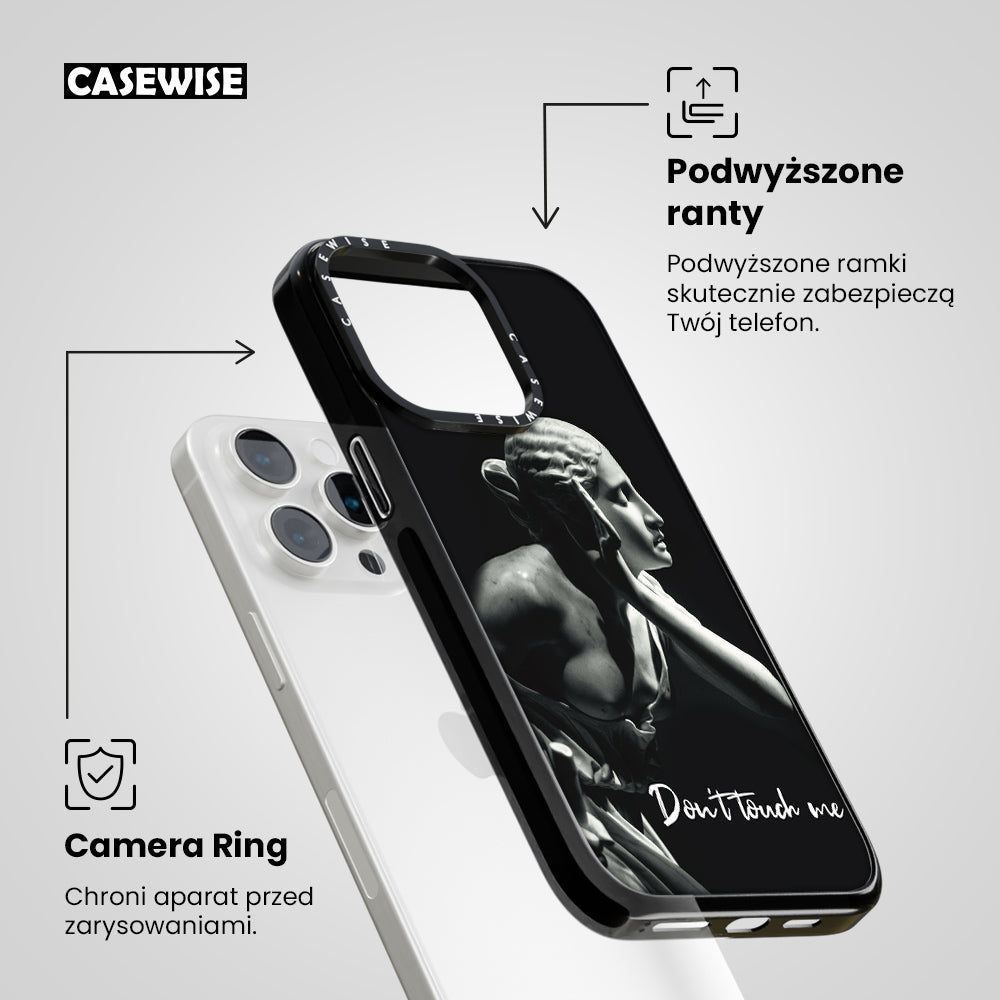Rzeźba - dziewczyna mówi nie - Etui