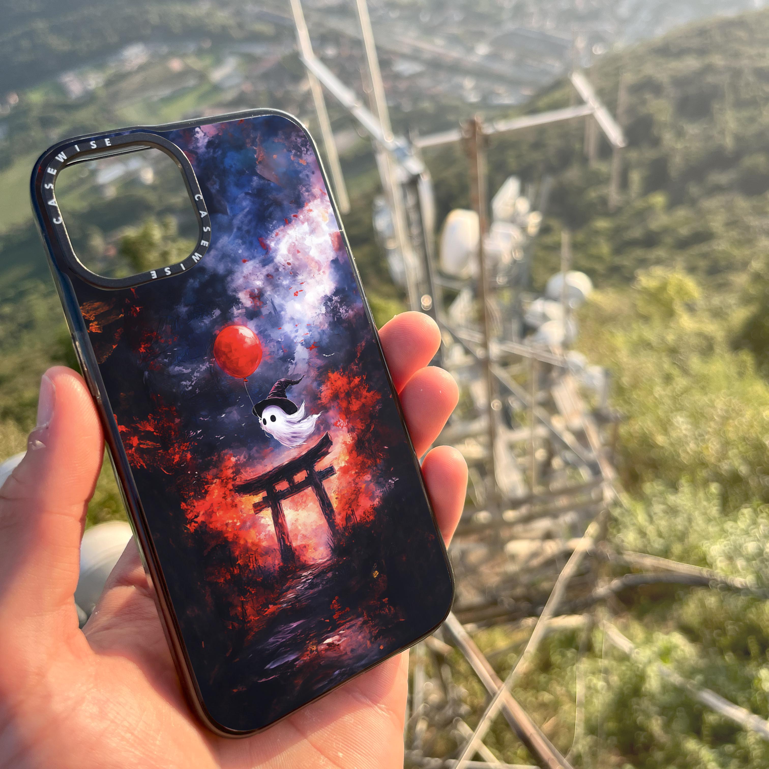 Floating Ghost Torii Gate - Etui