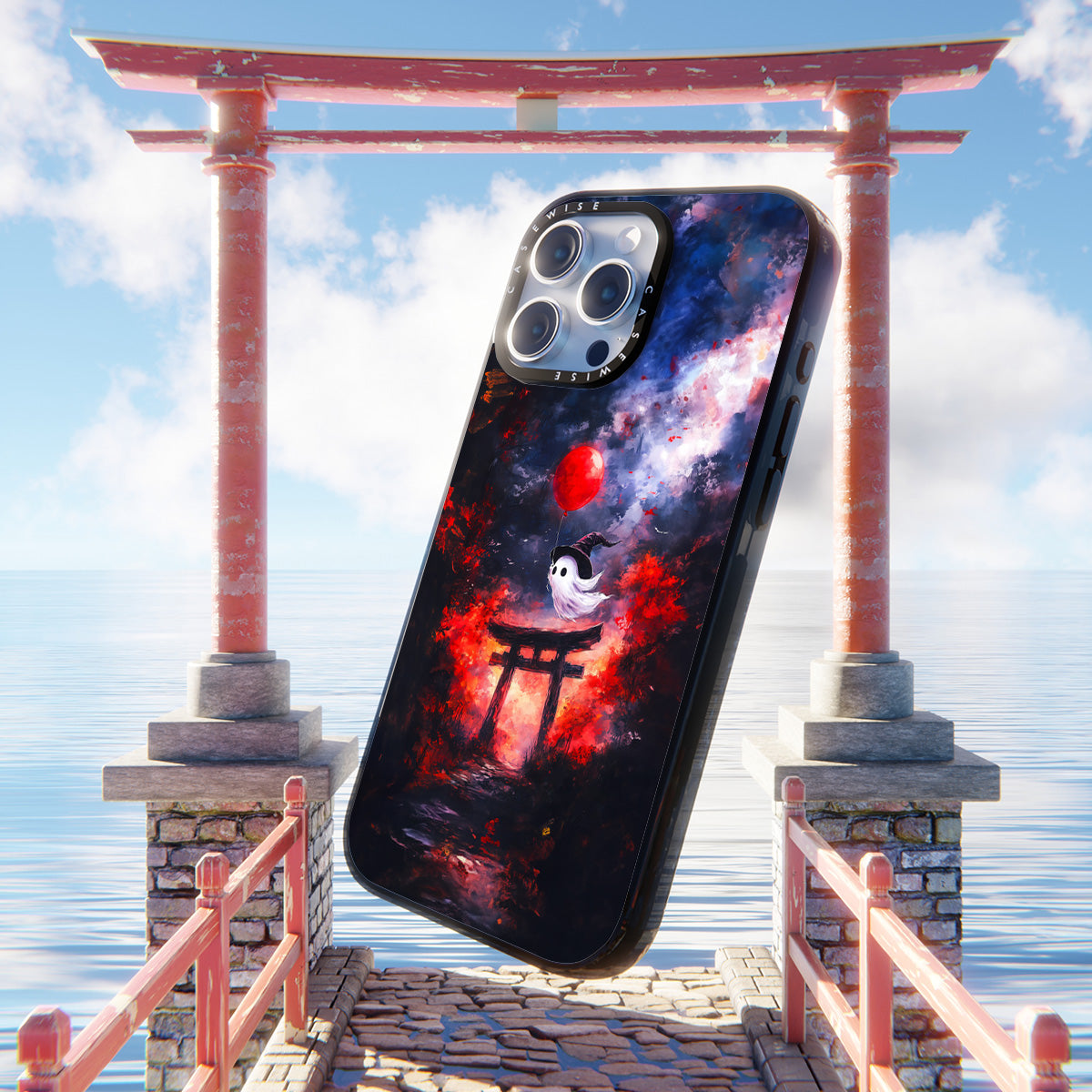 Floating Ghost Torii Gate - Etui