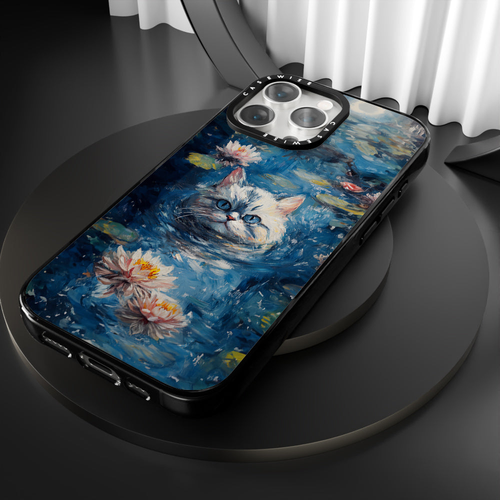 White Pond Cat - Etui