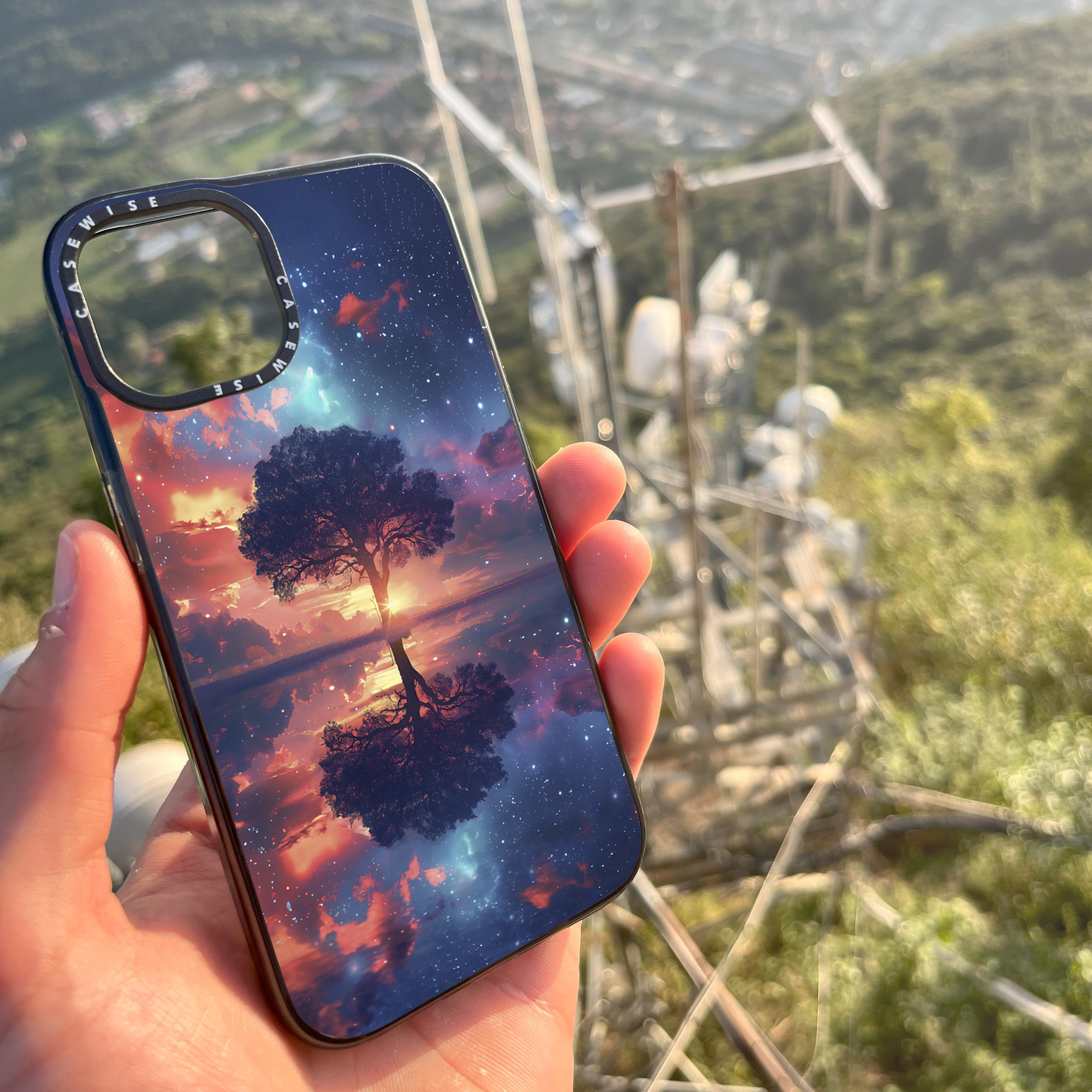 Sunset Tree of Life - Etui