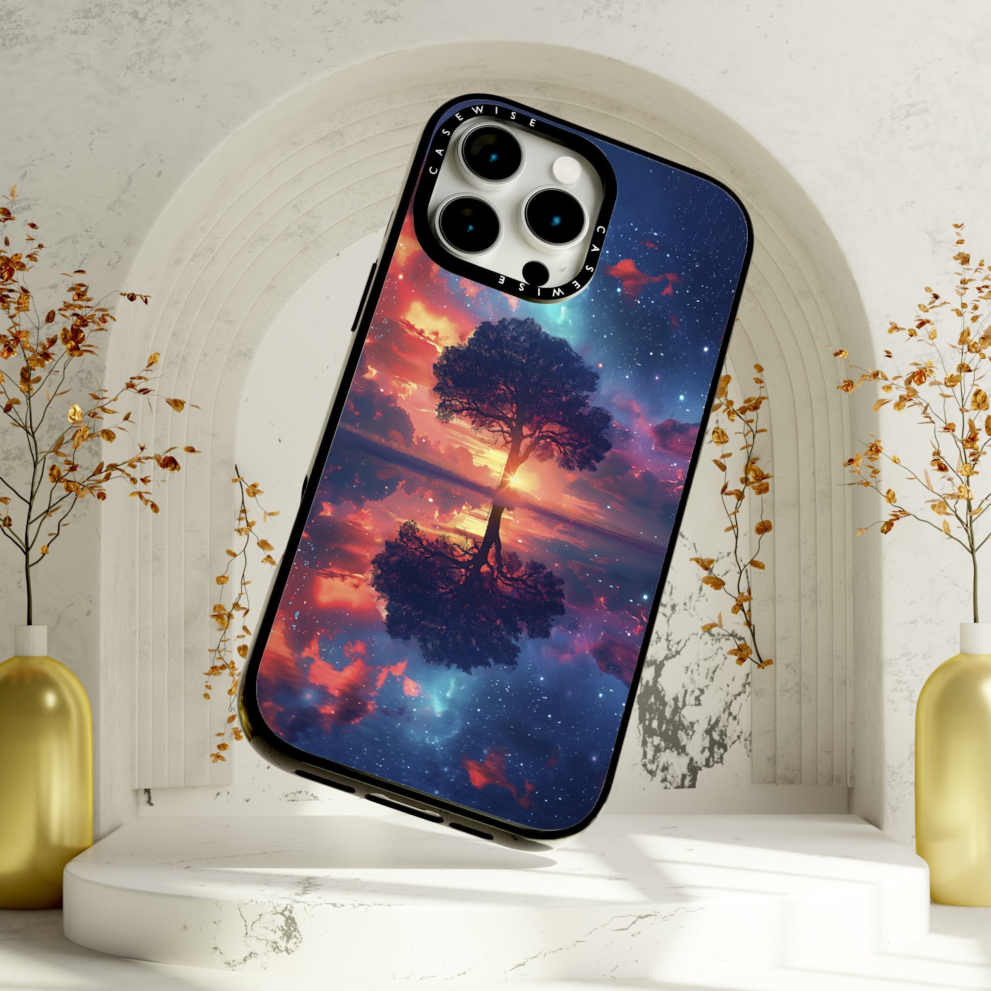 Sunset Tree of Life - Etui