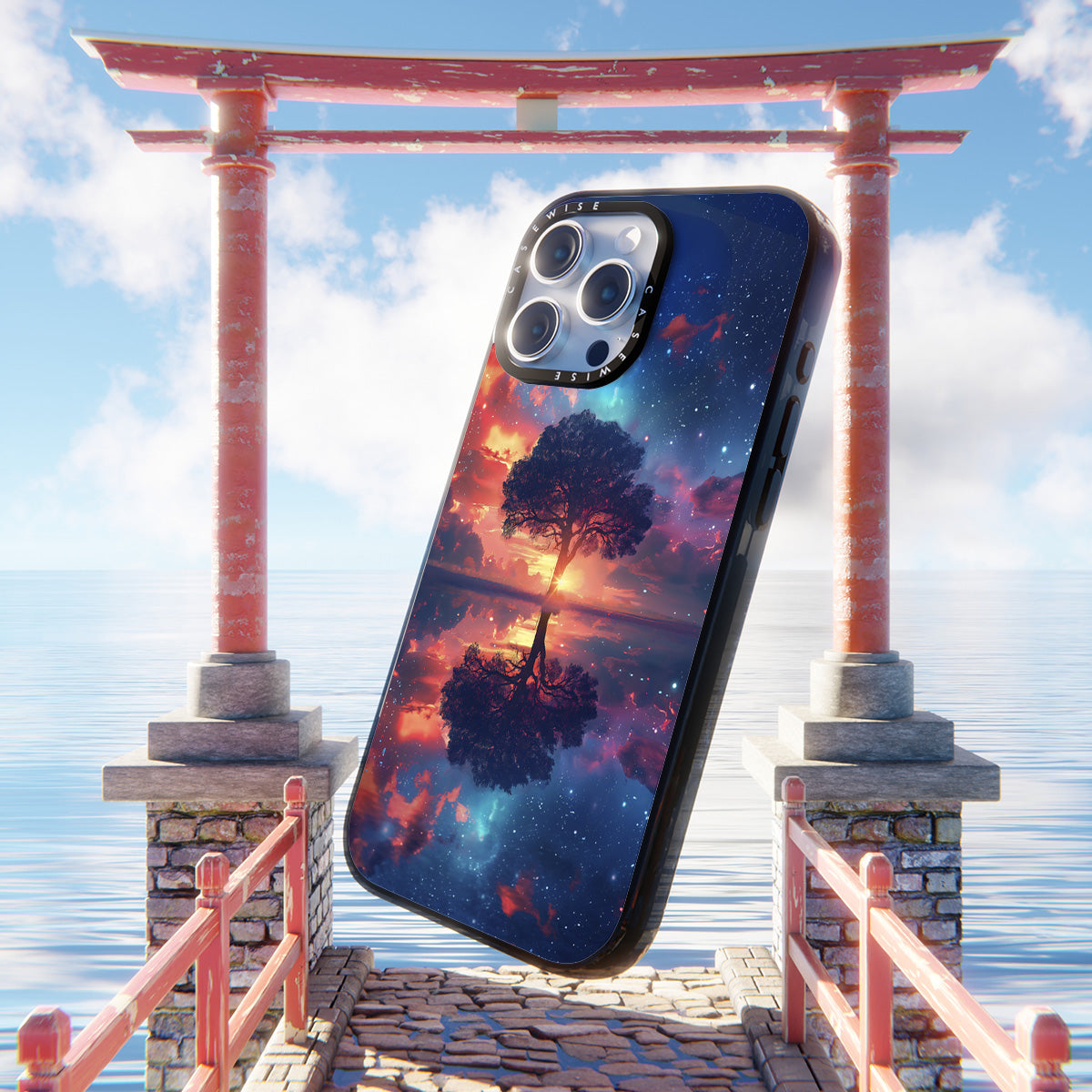 Sunset Tree of Life - Etui