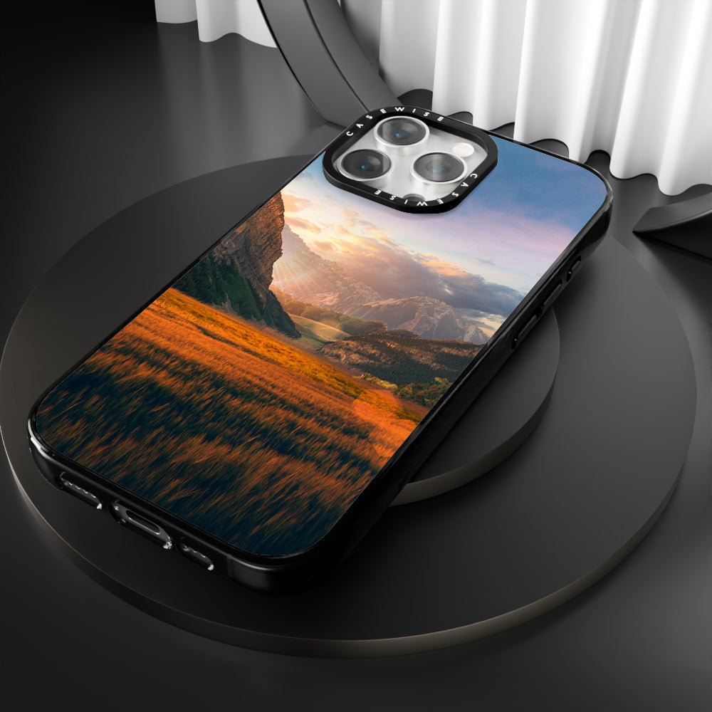 Sunset in the fields - Etui