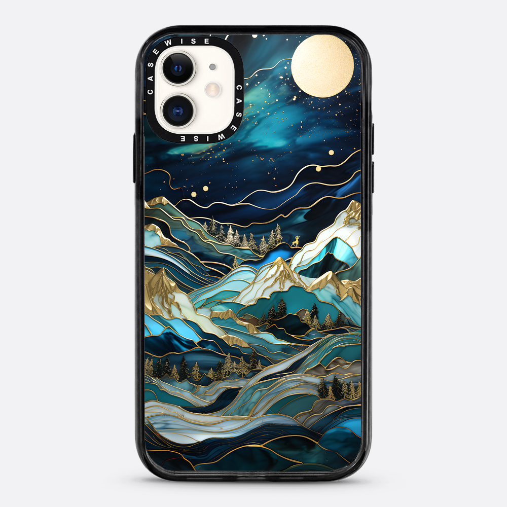 Starry Night Moonlit Peaks - Etui