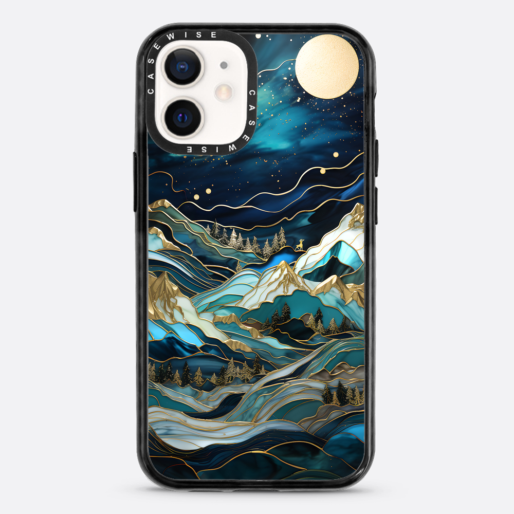 Starry Night Moonlit Peaks - Etui