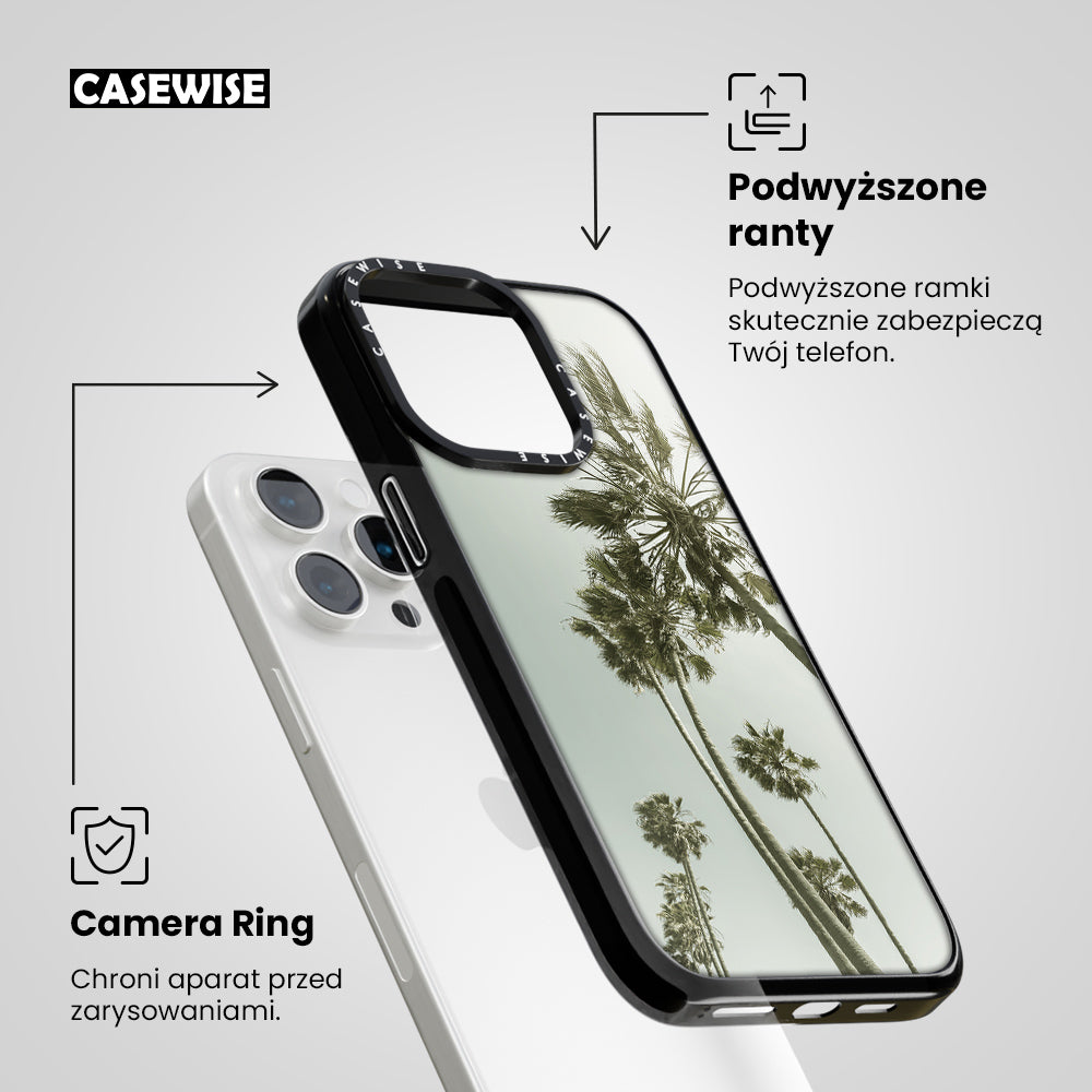 Vintage Palm Trees in the sun - Etui