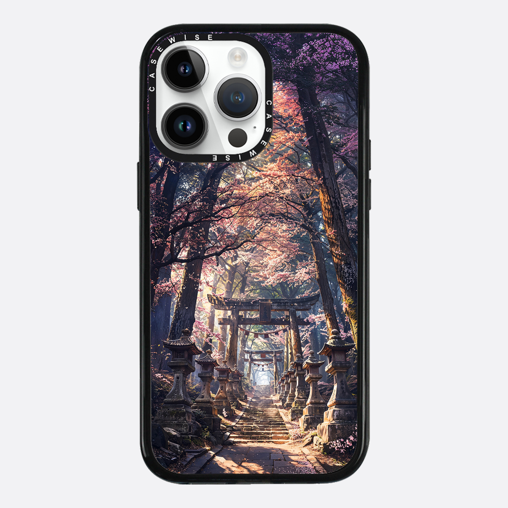 Sacred Sakura Shrine Path - Etui