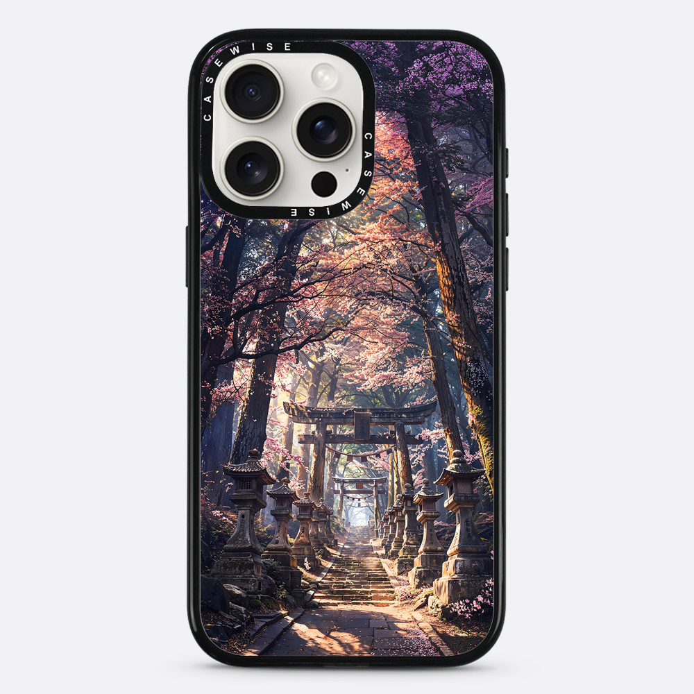 Sacred Sakura Shrine Path - Etui