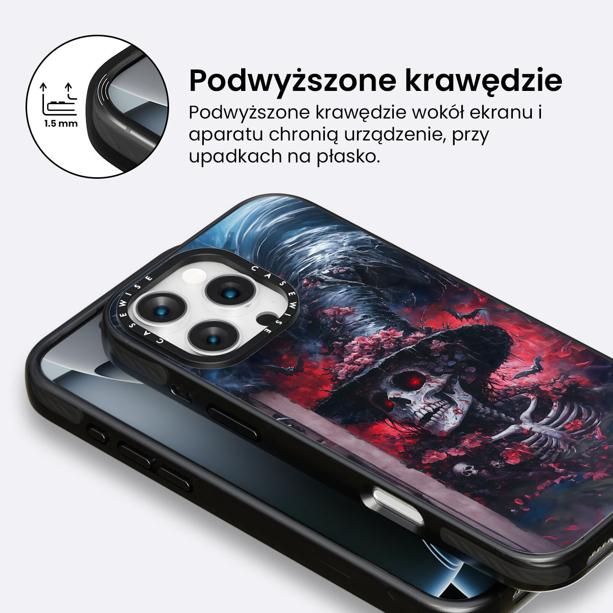 Skeleton in Roses - Etui