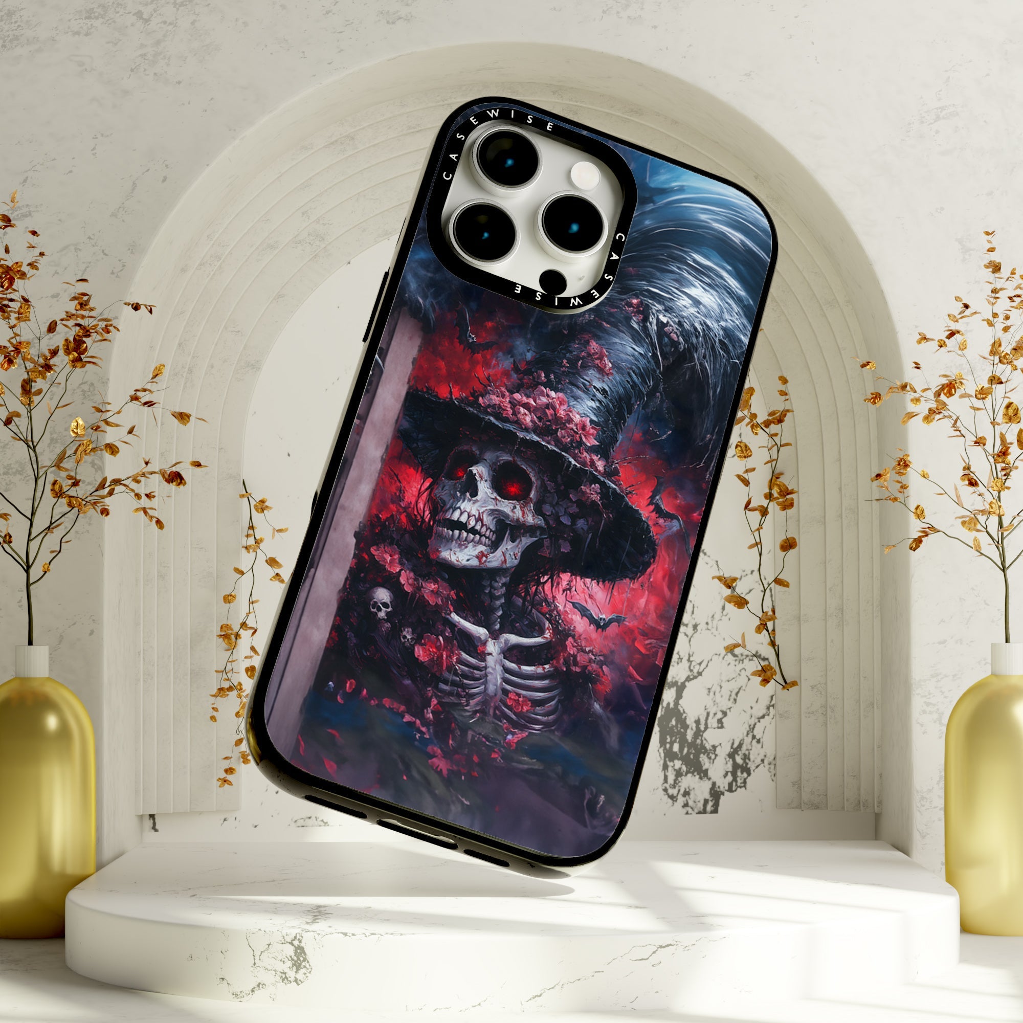 Skeleton in Roses - Etui