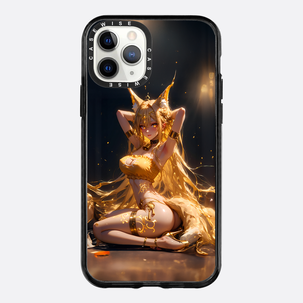 Sexy Fox Anime Girl on Floor - Etui