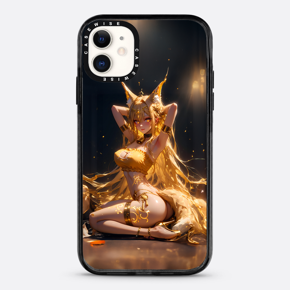 Sexy Fox Anime Girl on Floor - Etui