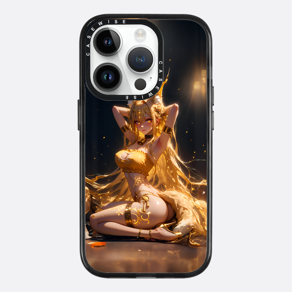 Sexy Fox Anime Girl on Floor - Etui