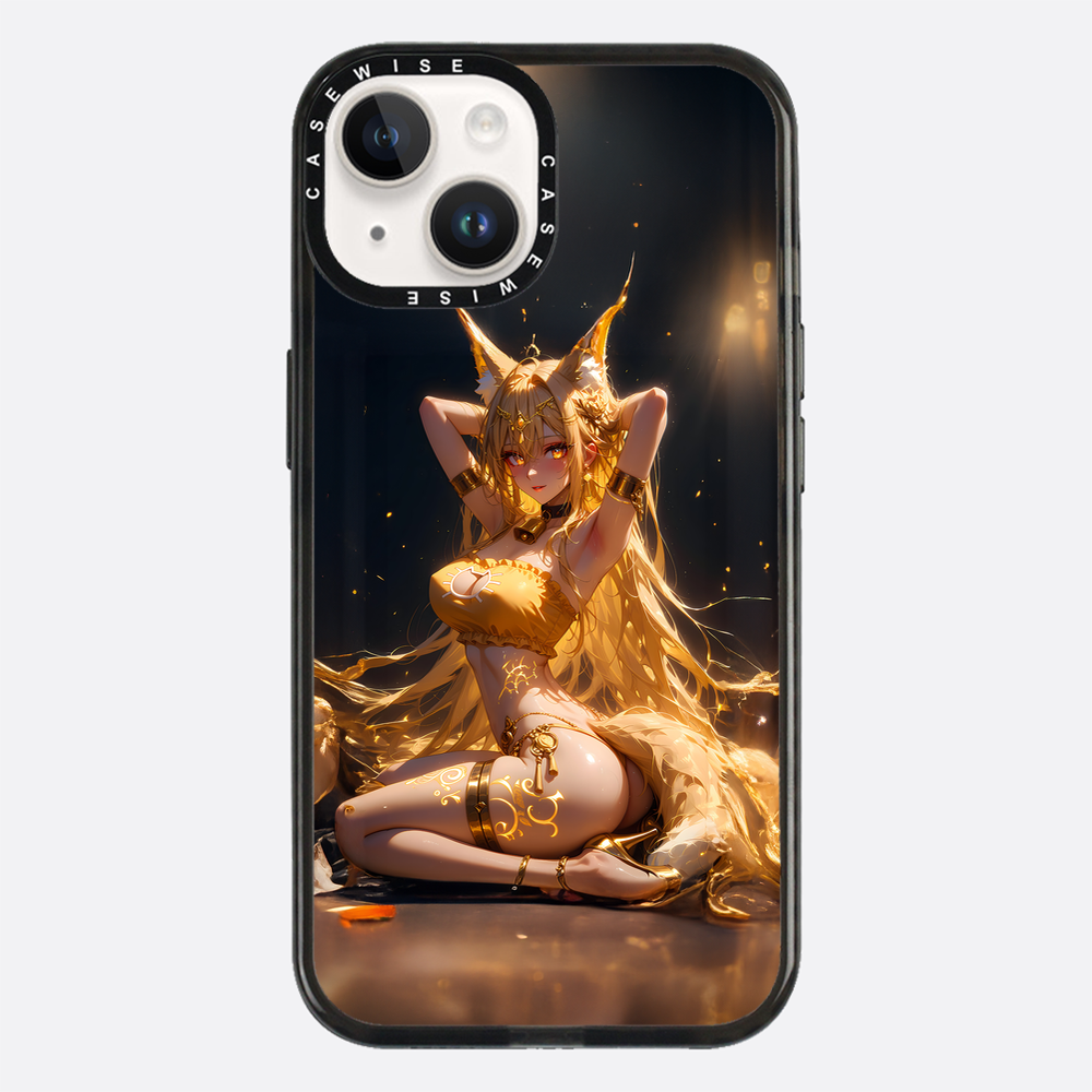 Sexy Fox Anime Girl on Floor - Etui