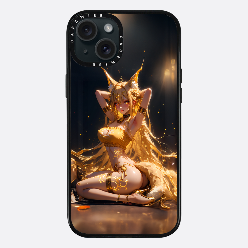 Sexy Fox Anime Girl on Floor - Etui