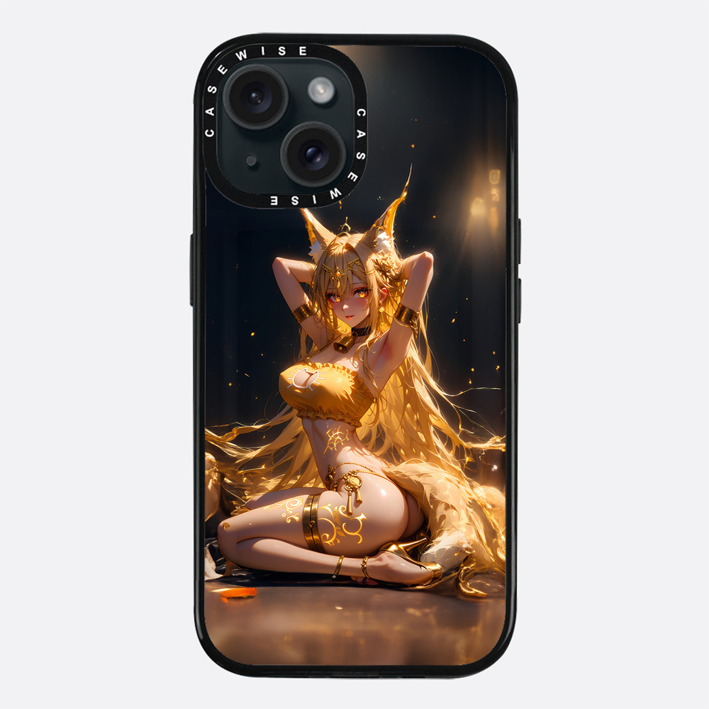 Sexy Fox Anime Girl on Floor - Etui