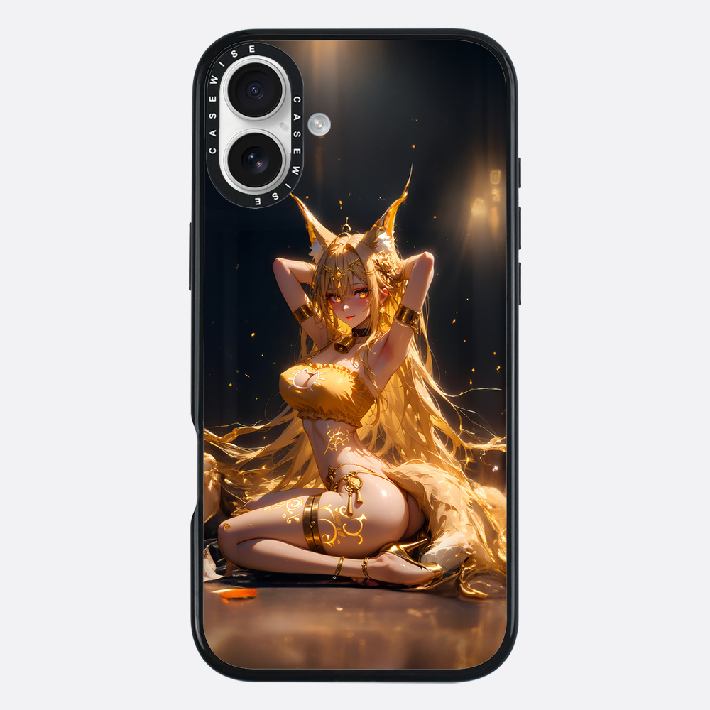 Sexy Fox Anime Girl on Floor - Etui