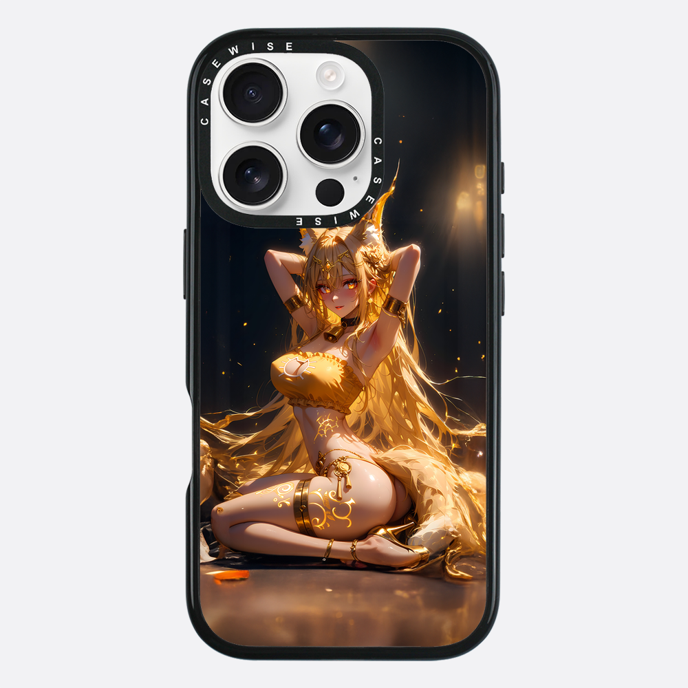 Sexy Fox Anime Girl on Floor - Etui