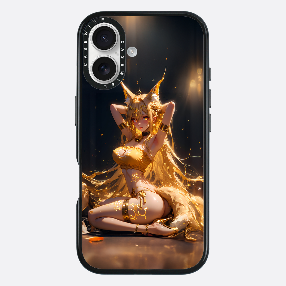 Sexy Fox Anime Girl on Floor - Etui