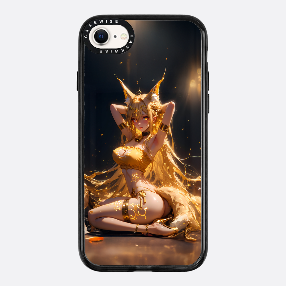 Sexy Fox Anime Girl on Floor - Etui