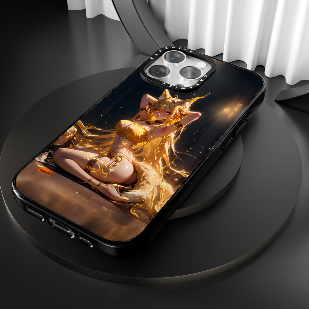 Sexy Fox Anime Girl on Floor - Etui
