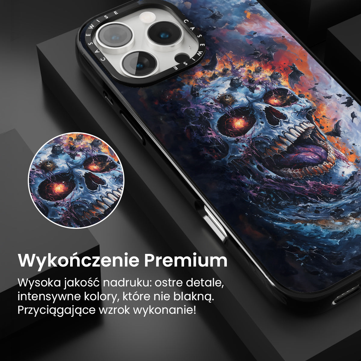 Screaming Skull - Etui