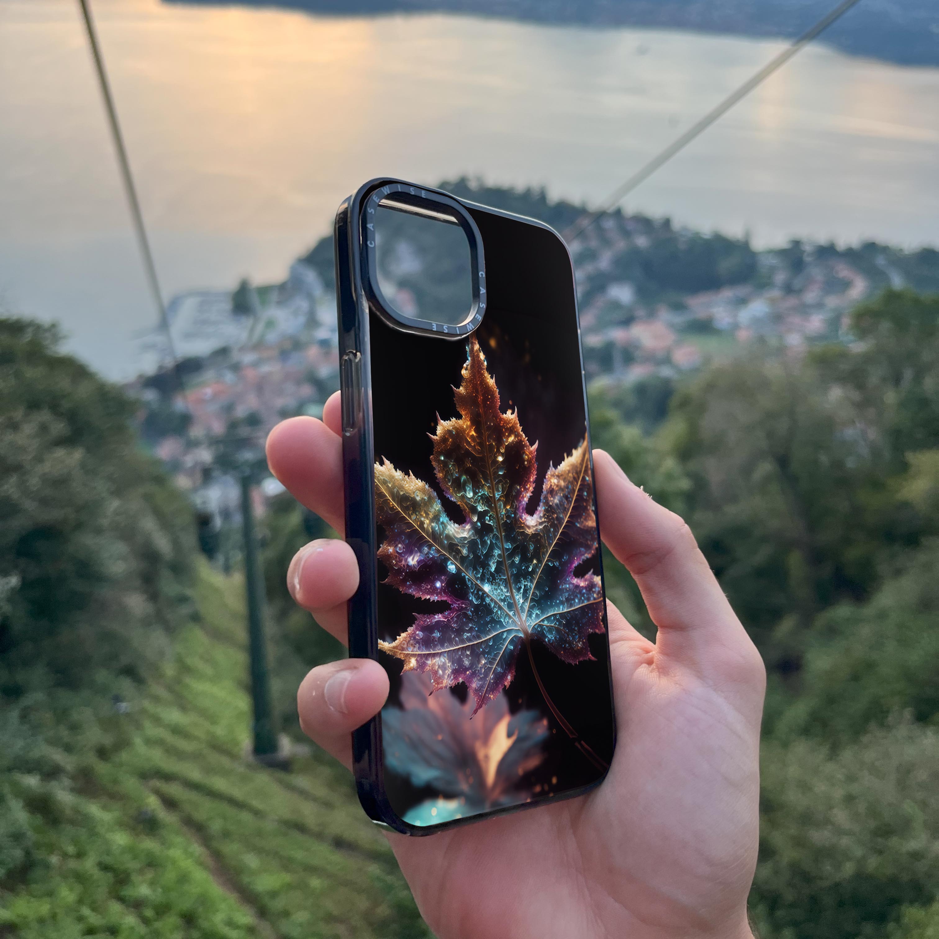 Cosmic Garden Leaf - Etui