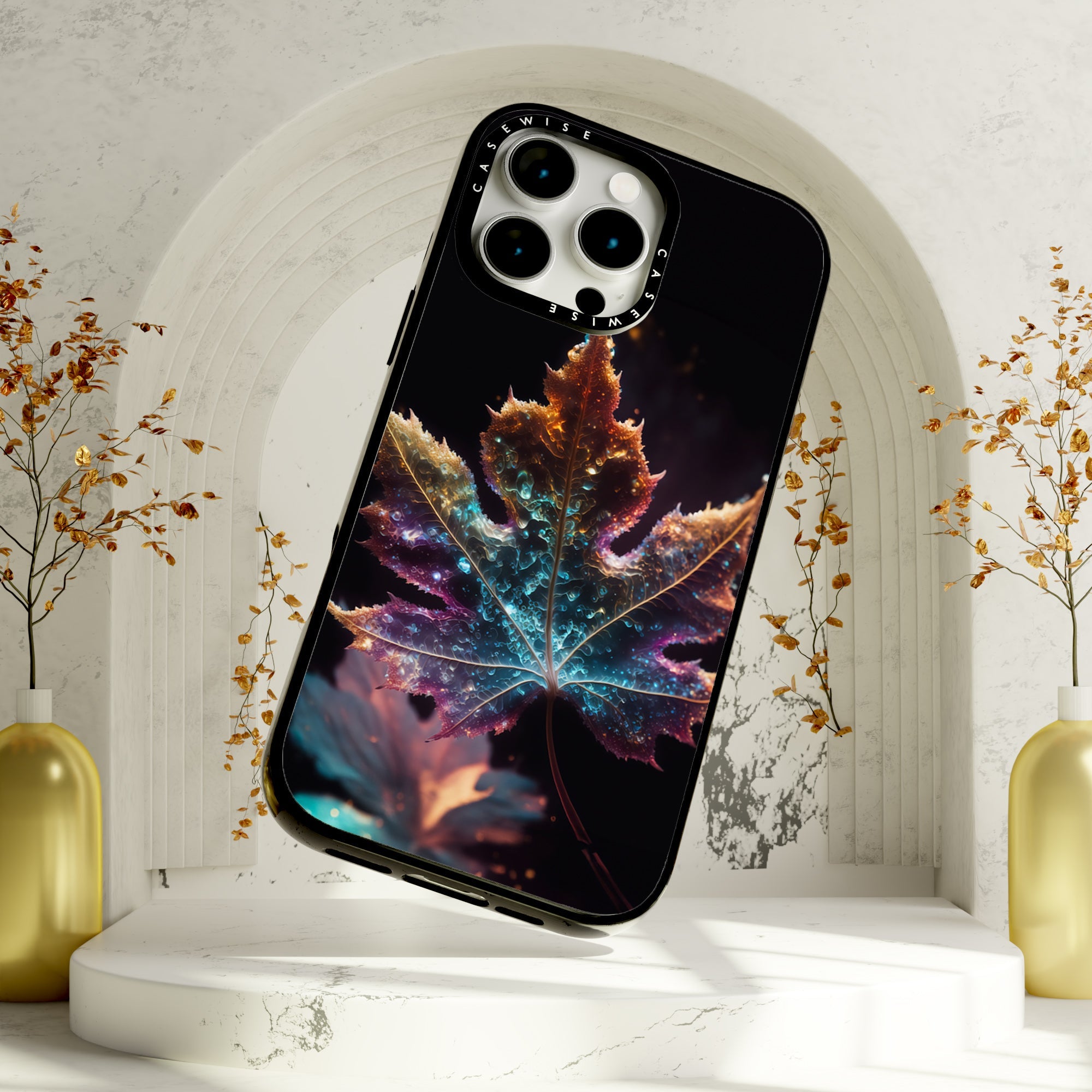 Cosmic Garden Leaf - Etui