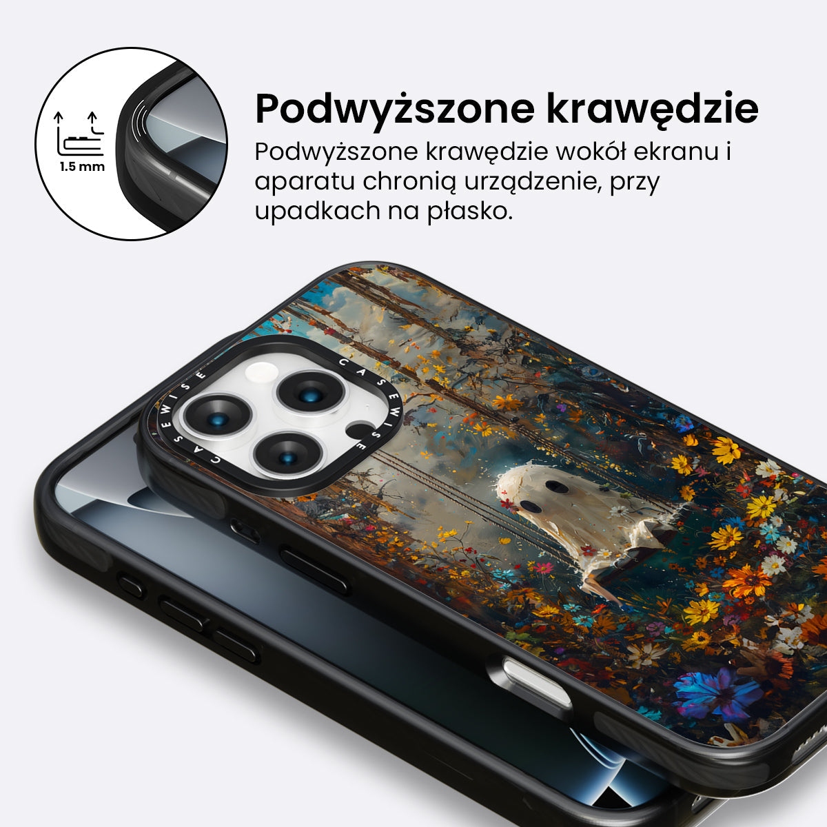 Floral Ghost in Forest - Etui