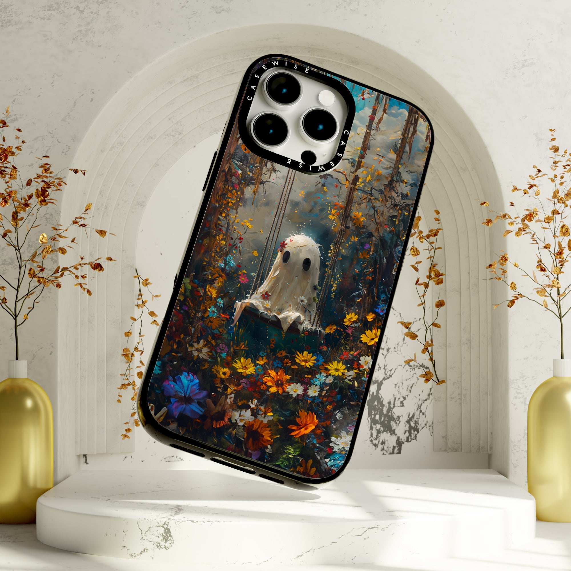 Floral Ghost in Forest - Etui