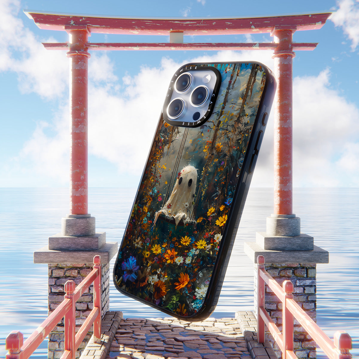 Floral Ghost in Forest - Etui