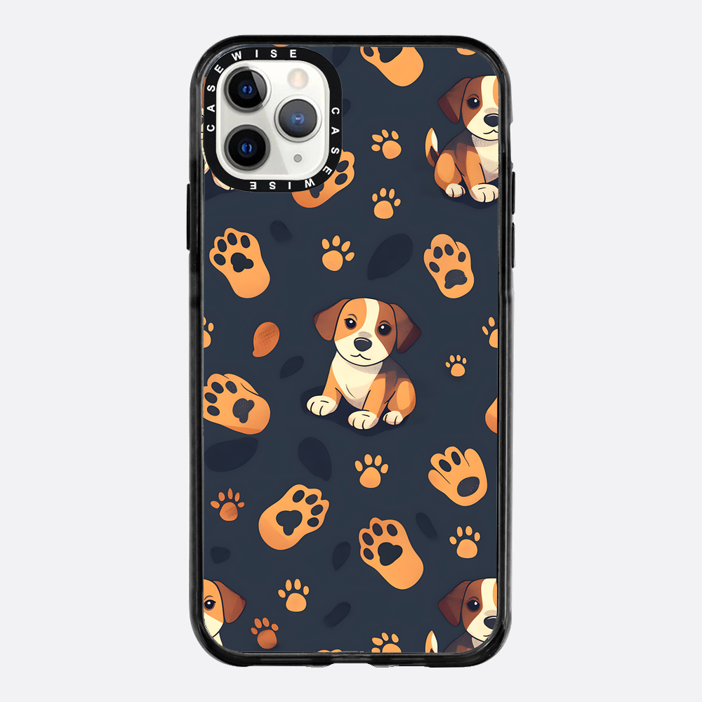 Dog Paw Pattern - Etui
