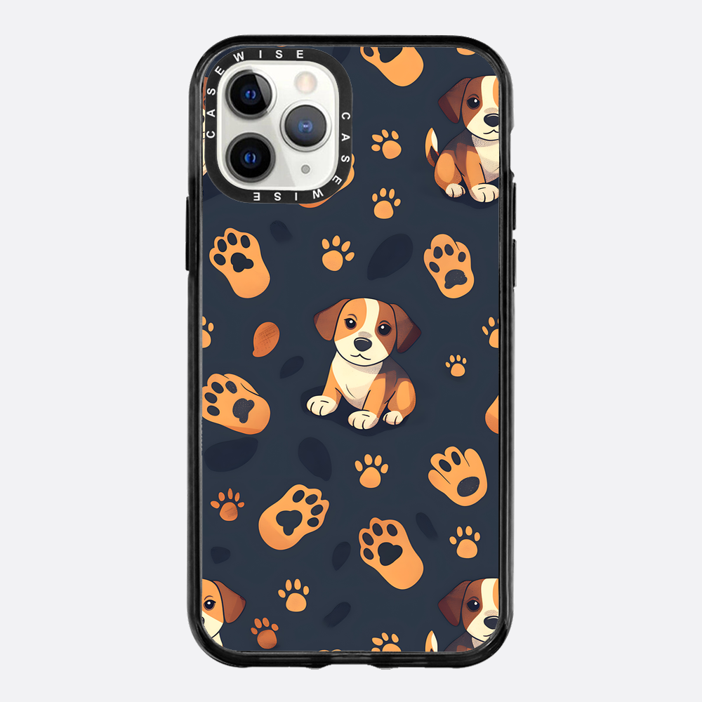 Dog Paw Pattern - Etui