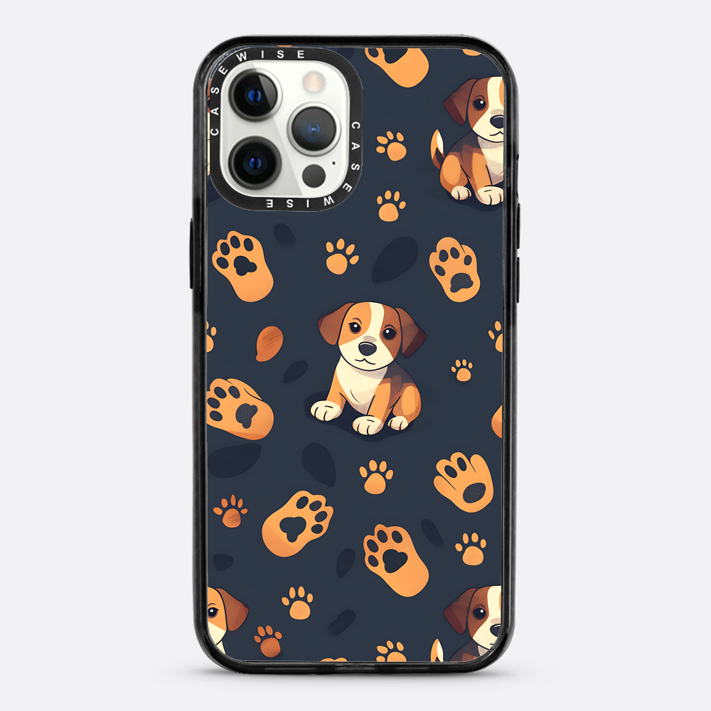 Dog Paw Pattern - Etui