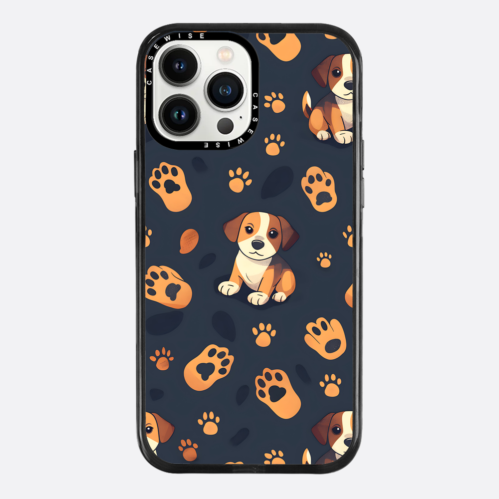 Dog Paw Pattern - Etui