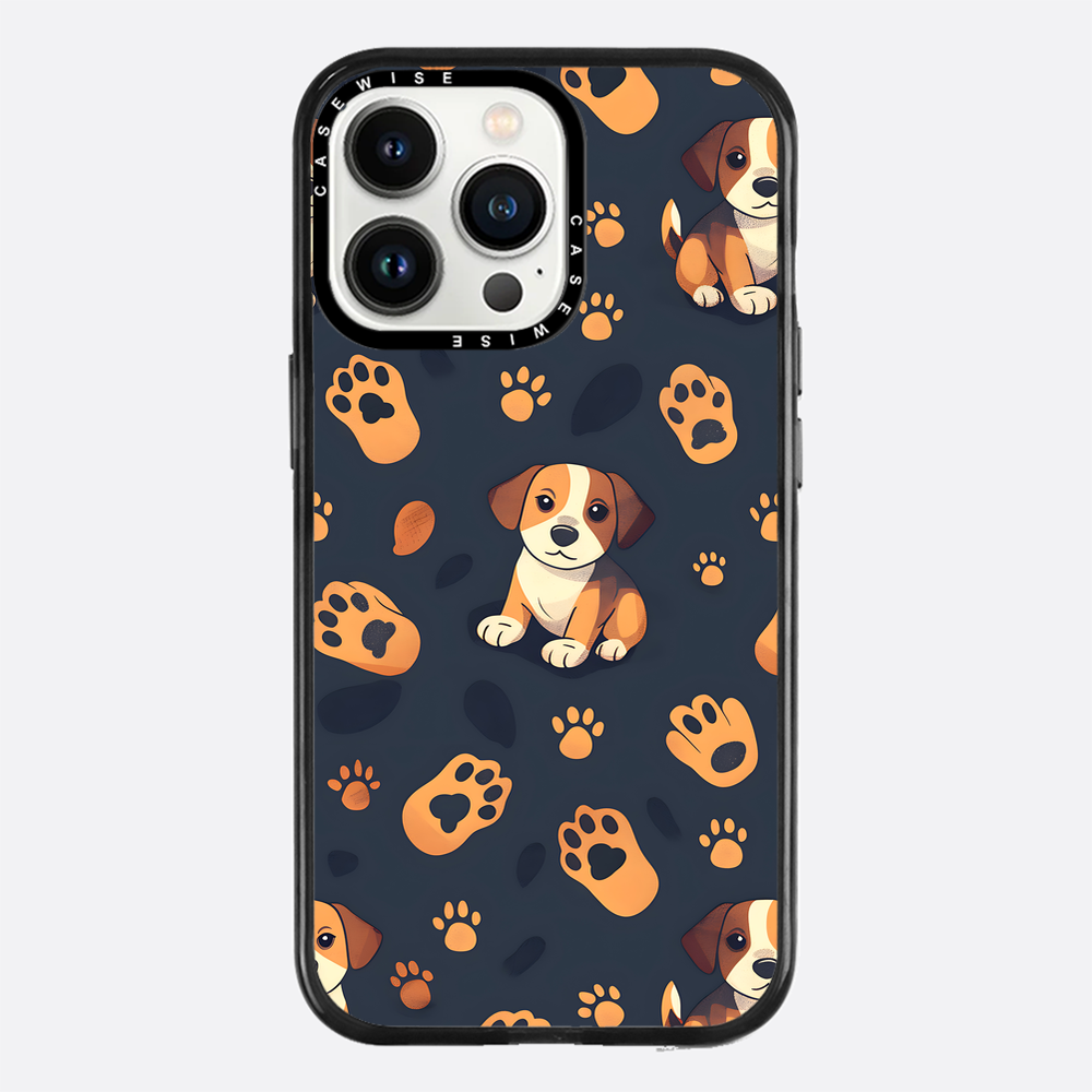 Dog Paw Pattern - Etui